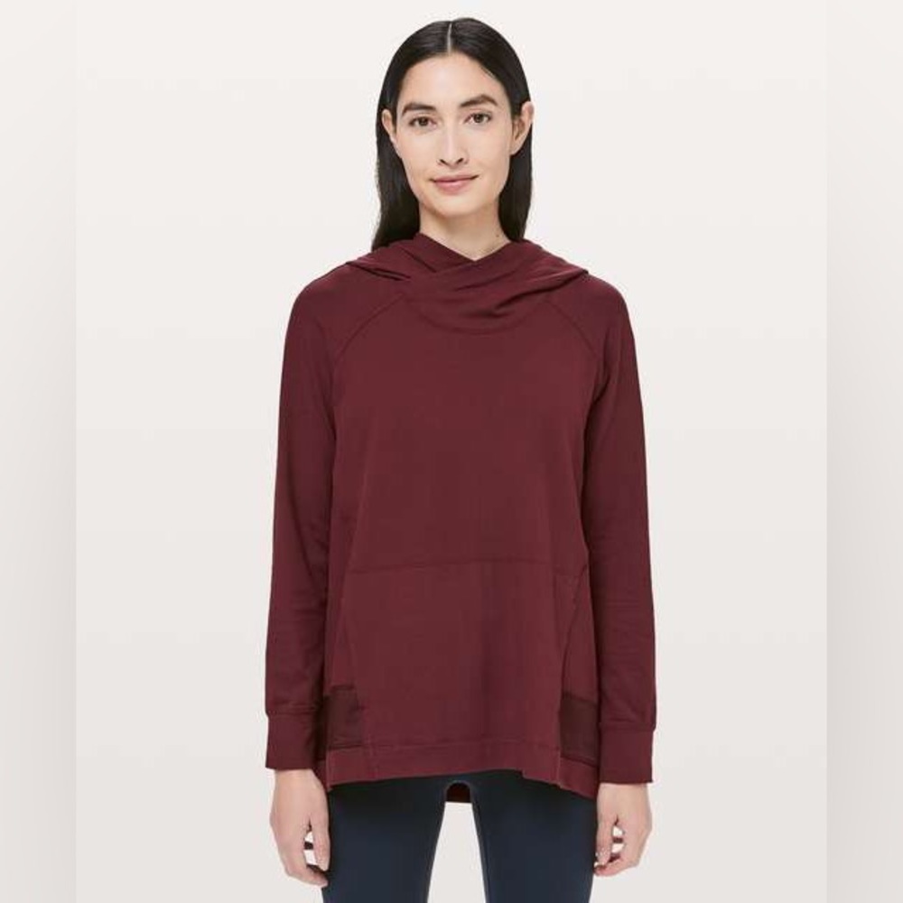 Lululemon Starting Place Hoodie Garnet Size 4